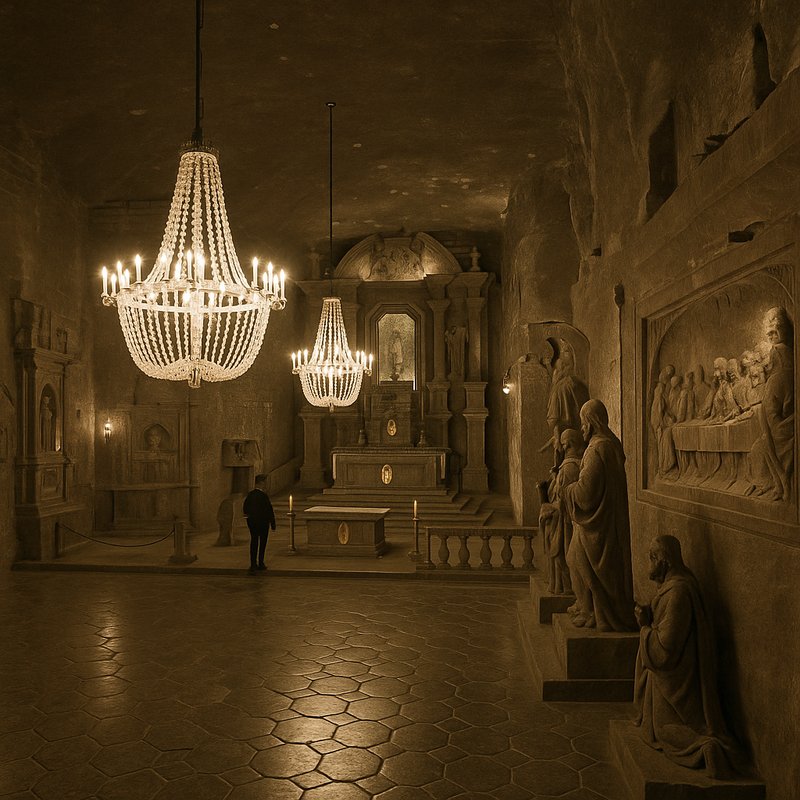 The Salt Cathedral: Wieliczka Salt Mine