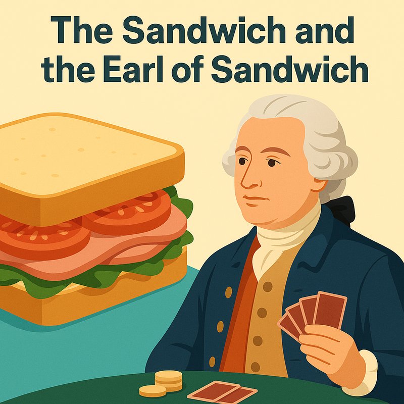 The Sandwich and the Earl of Sandwich