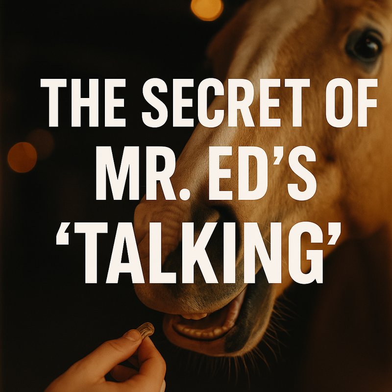 The Secret of Mr. Ed's Talking