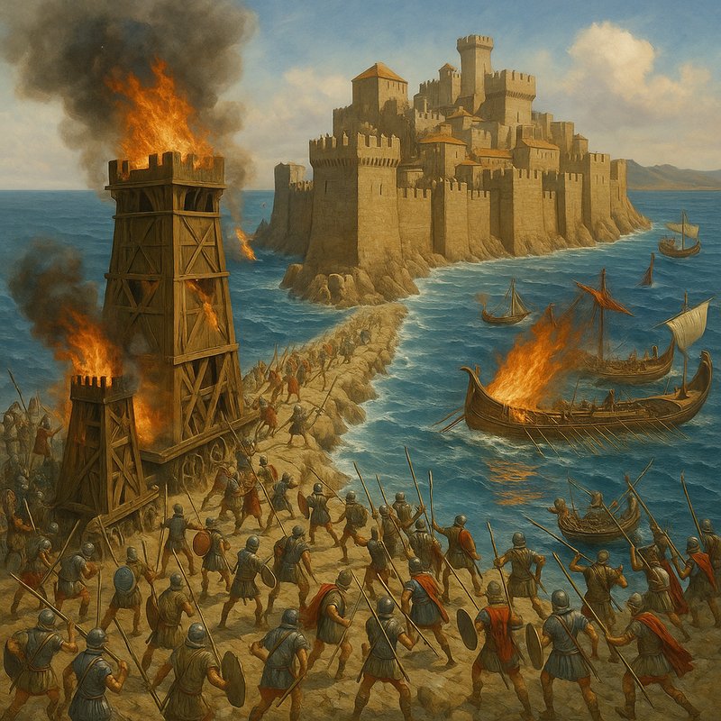 The Siege of Tyre by Alexander the Great