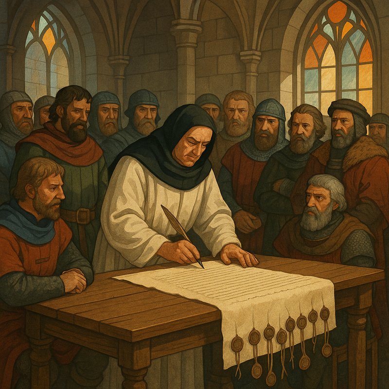 The Signing of the Declaration of Arbroath