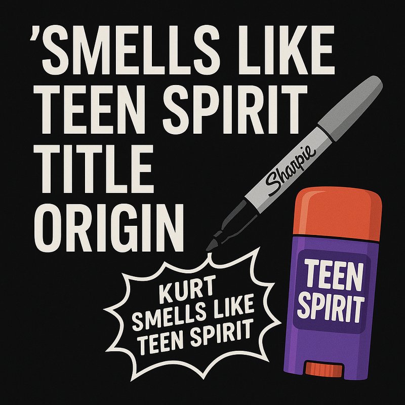 The 'Smells Like Teen Spirit' Title Origin