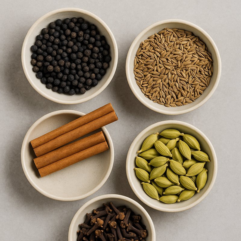 The Spices of Indian Garam Masala
