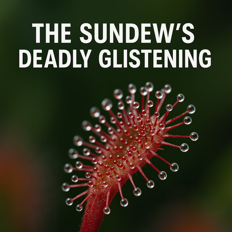 The Sundew's Deadly Glistening