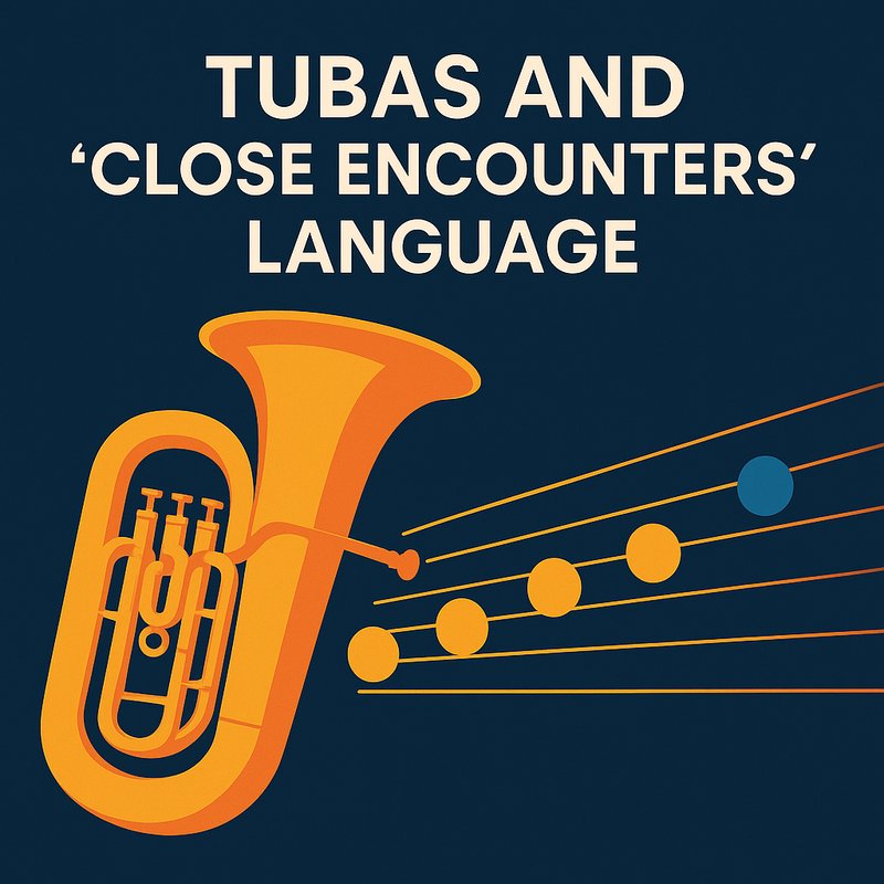 The Tubas and 'Close Encounters' Language