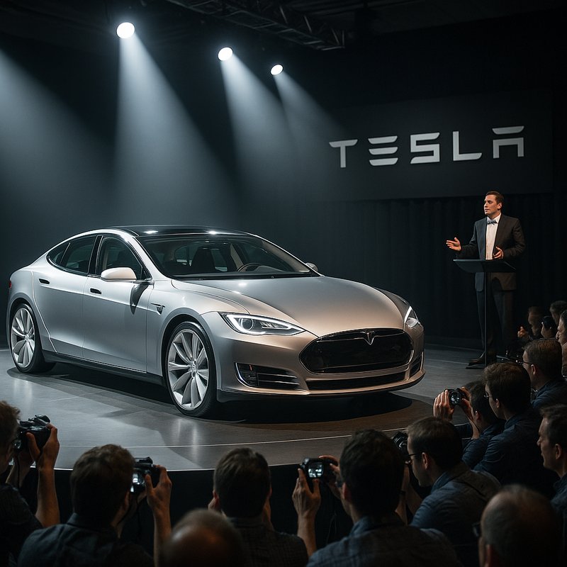 The Unveiling of the Tesla Model S