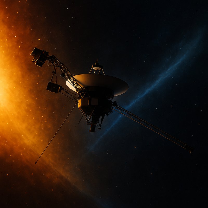 The Voyager 1: Entering Interstellar Space