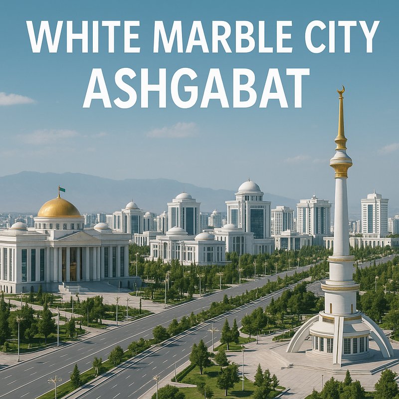 The White Marble City: Ashgabat