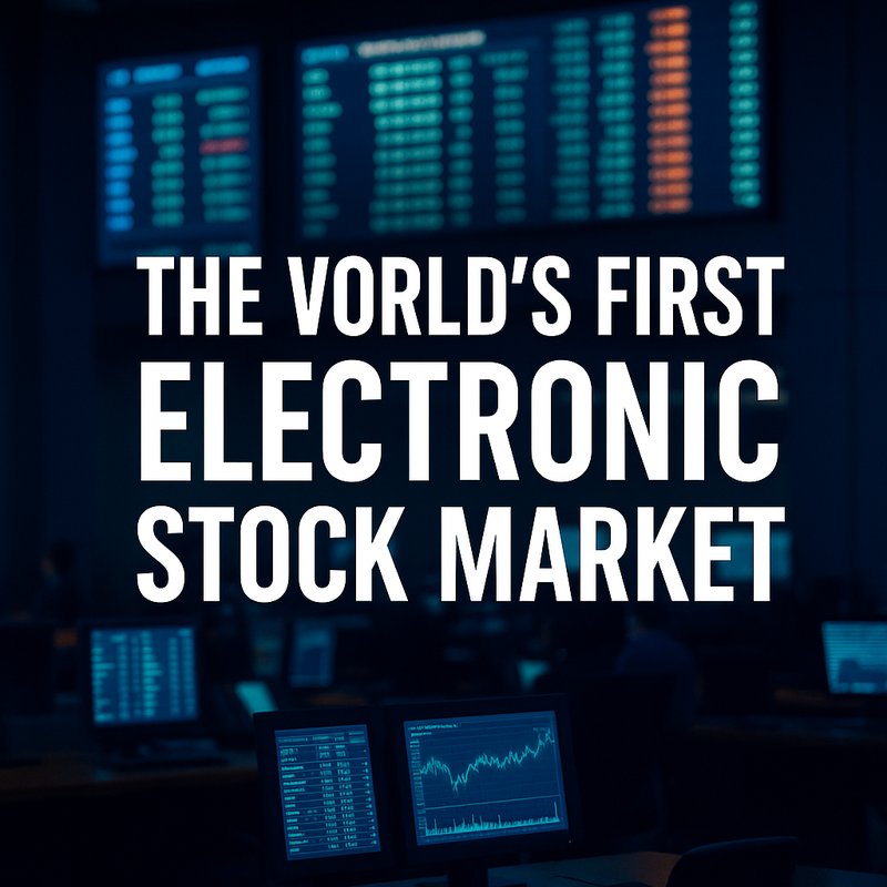 The World's First Electronic Stock Market