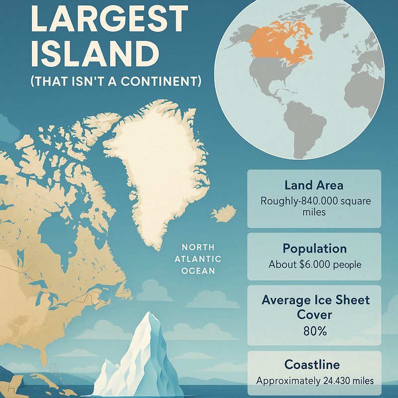 The World's Largest Island (That Isn't a Continent)