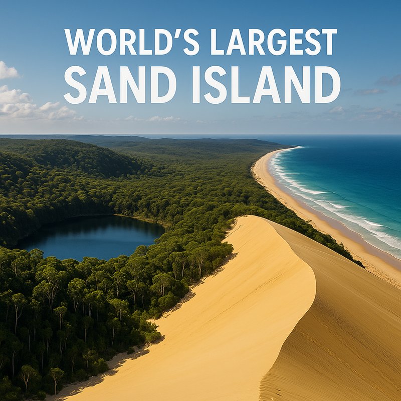 The World's Largest 'Sand' Island