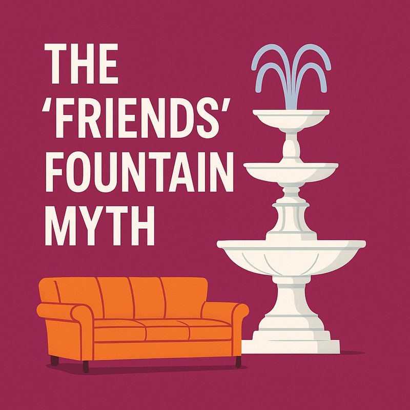 The 'Friends' Fountain Myth