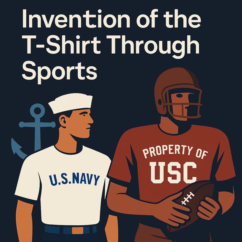 The Invention of the T-Shirt through Sports