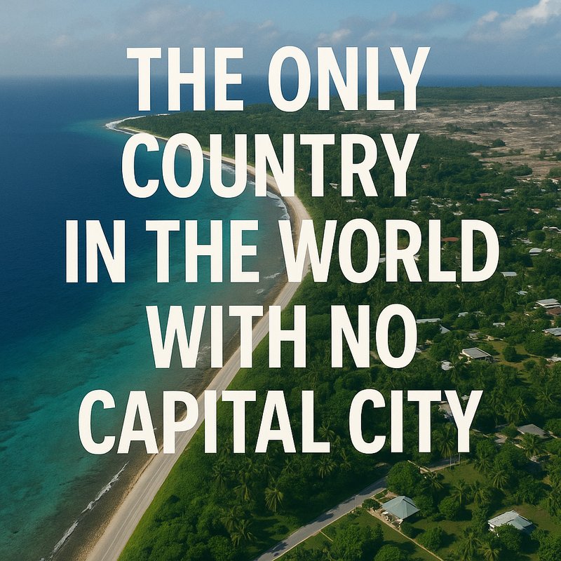 The Only Country in the World with No Capital City