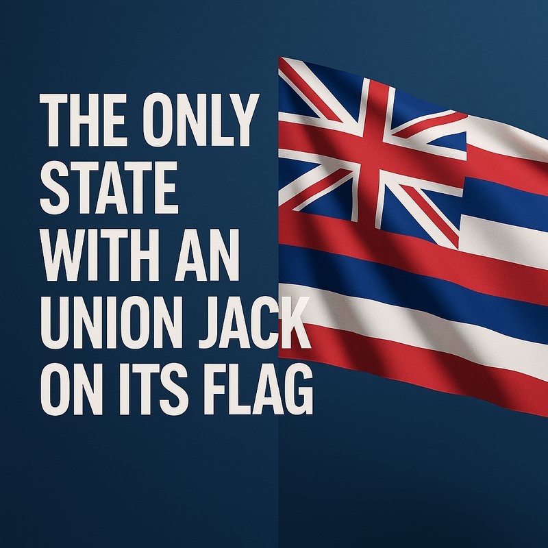 The Only State with an Union Jack on its Flag