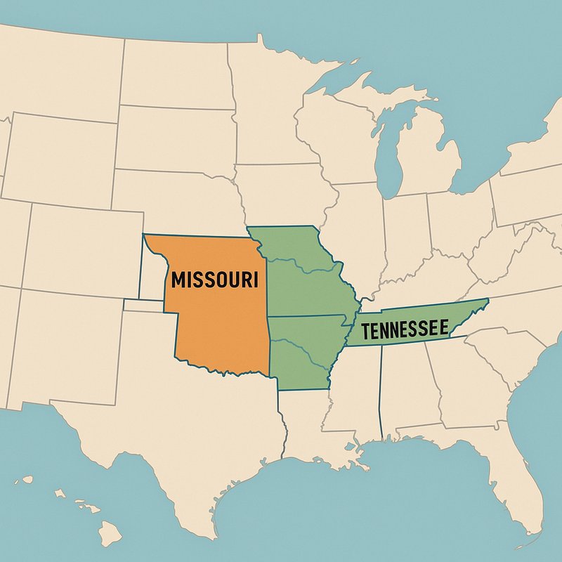 The State with the Most Neighboring States
