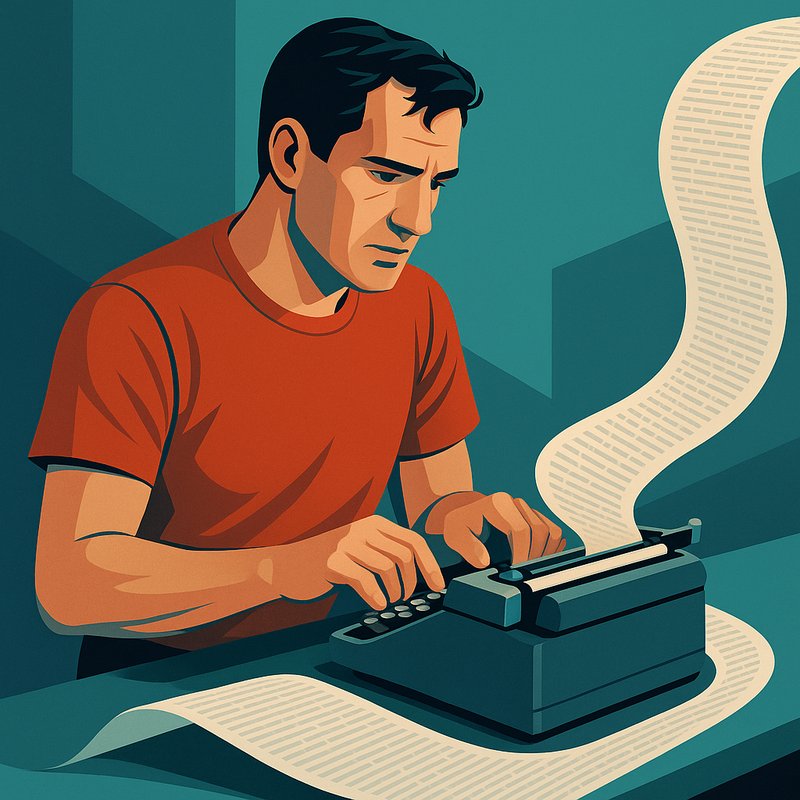 Jack Kerouac and the 120-Foot Scroll