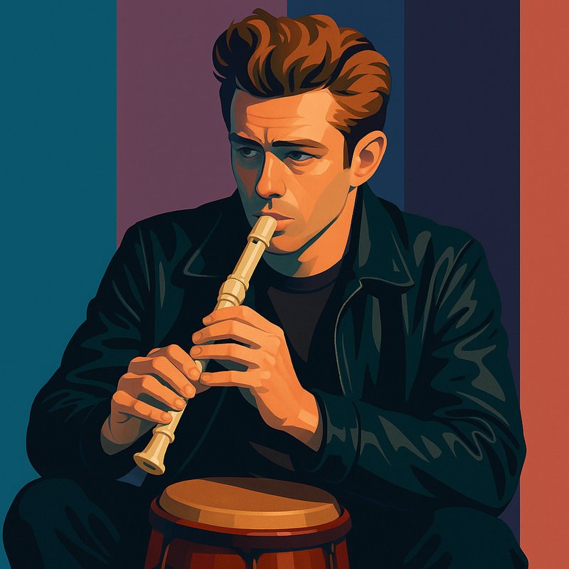 James Dean and the Solitary Recorder