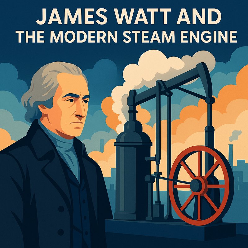 James Watt and the Modern Steam Engine