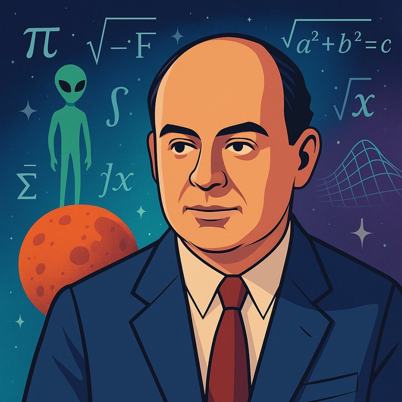 John von Neumann: The Martian of Math