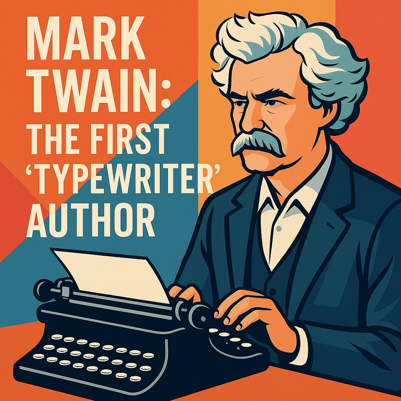 Mark Twain: The First 'Typewriter' Author