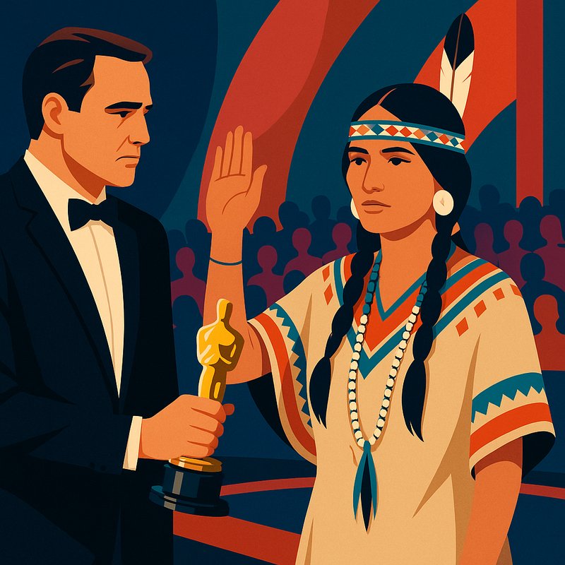 Marlon Brando and the Sacheen Littlefeather Protest