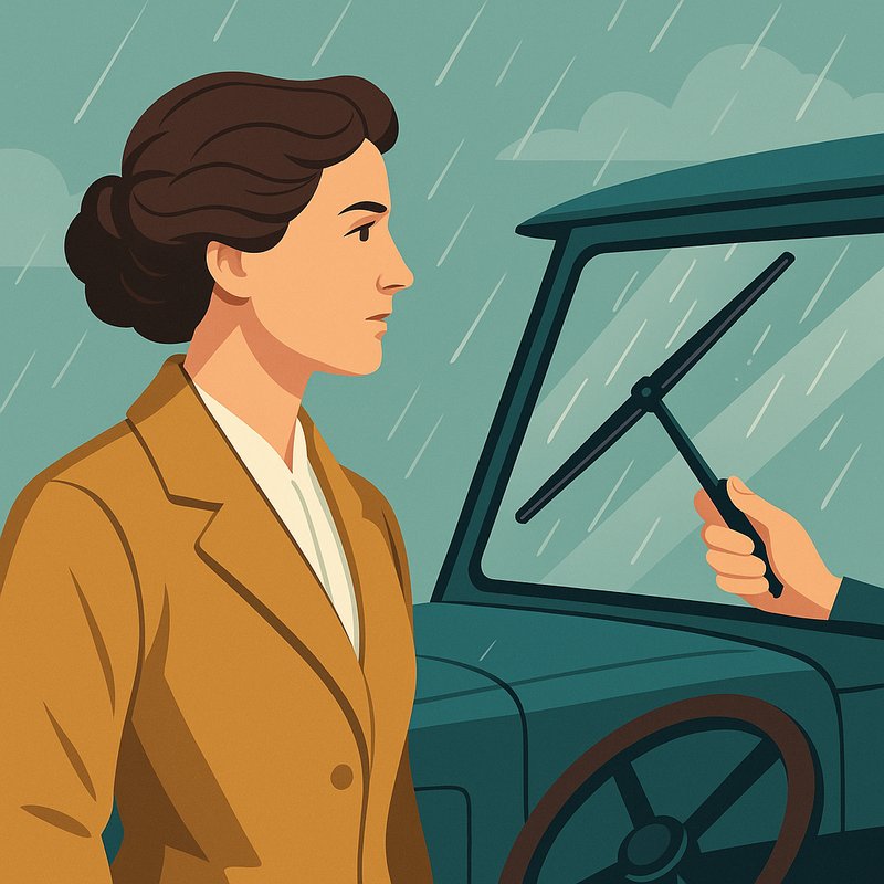 Mary Anderson and the Windshield Wiper