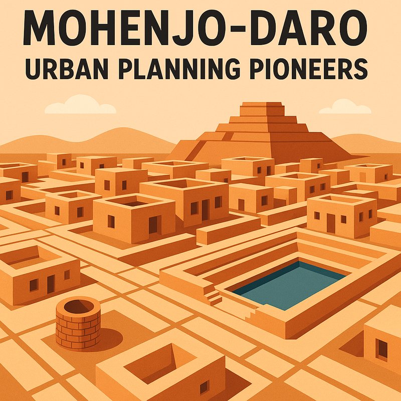 Mohenjo-Daro: Urban Planning Pioneers
