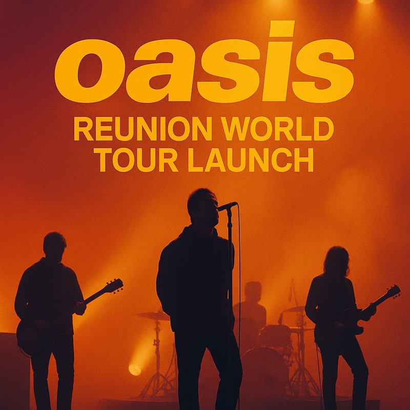 Oasis Reunion World Tour Launch