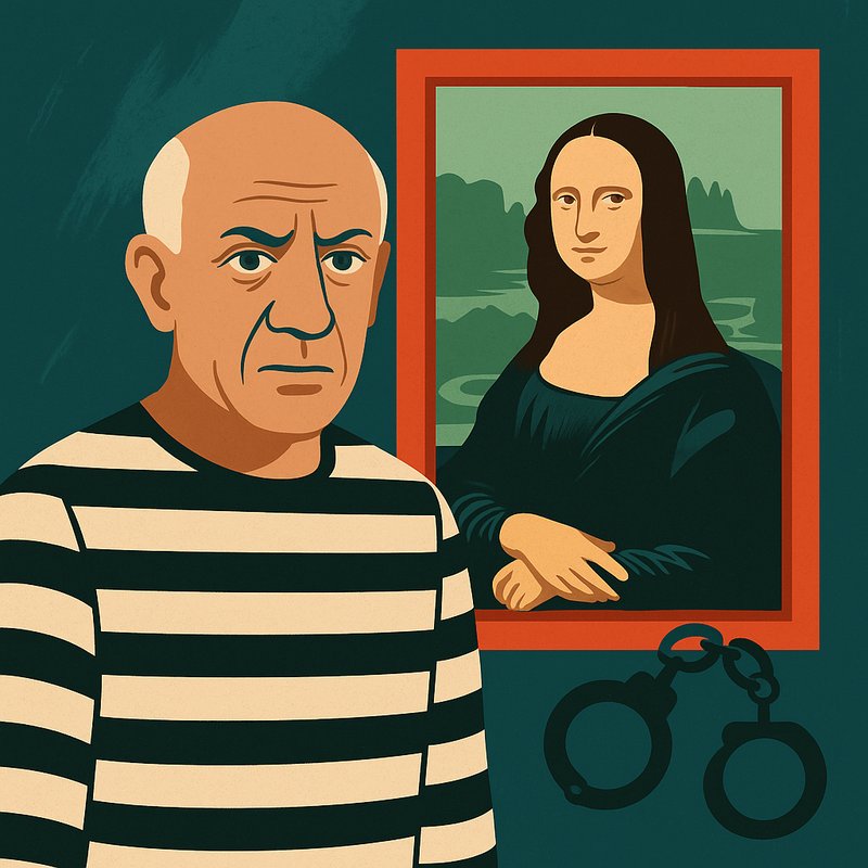 Pablo Picasso and the Theft of the Mona Lisa