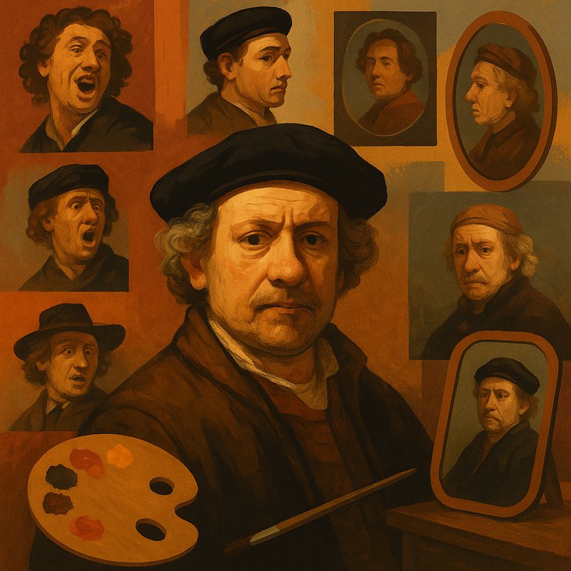 Rembrandt’s Obsession with Self-Portraits