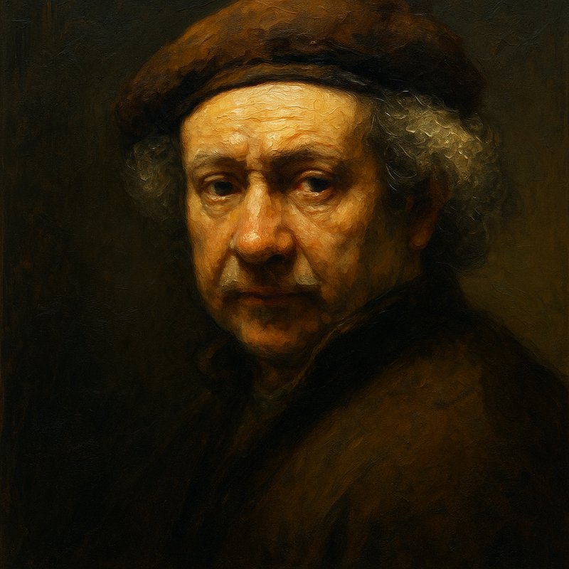 Rembrandt's Use of Light and Impasto