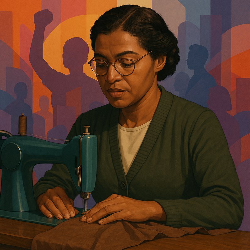 Rosa Parks: The Seamstress of Freedom