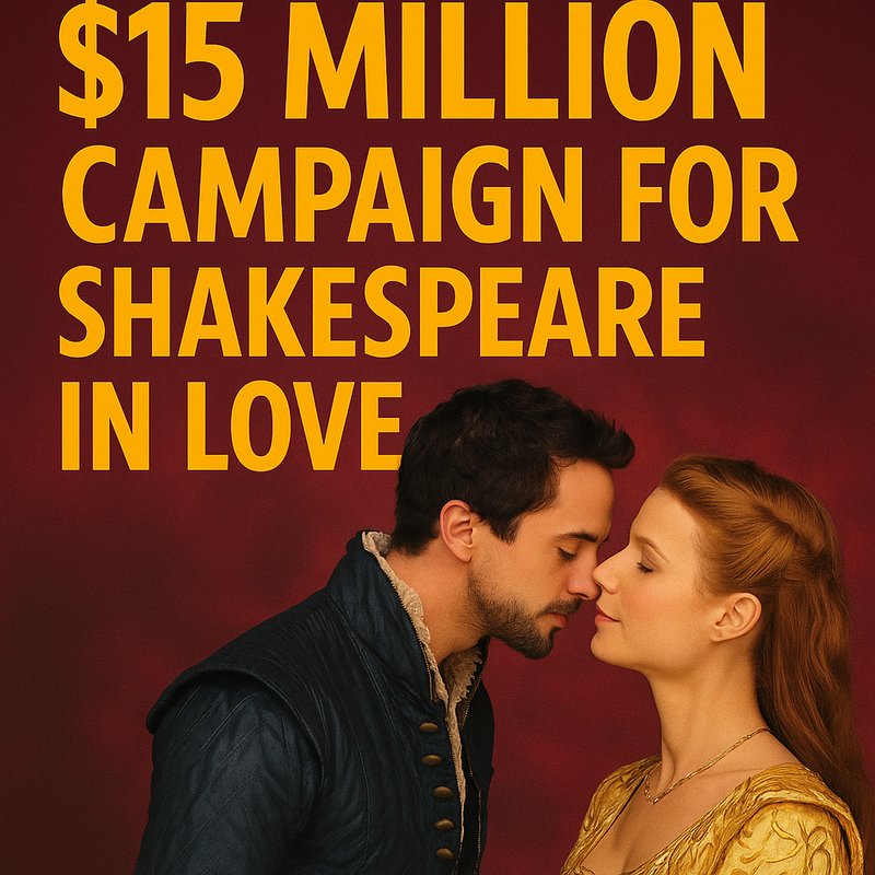 The $15 Million Campaign for Shakespeare in Love
