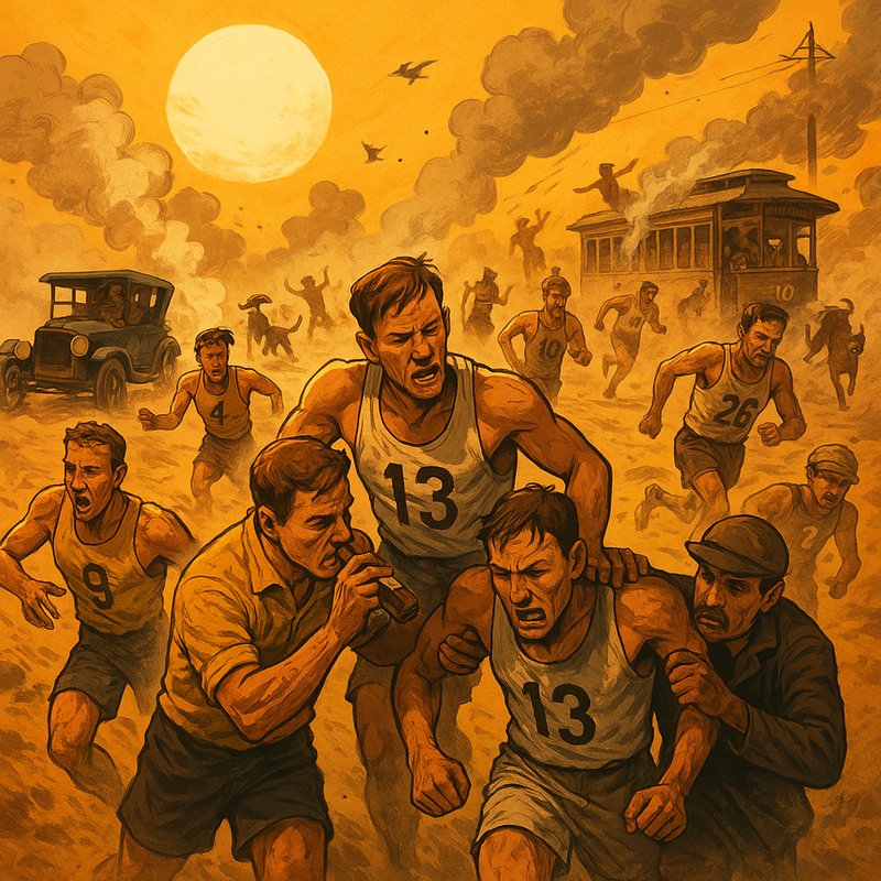 The 1904 Marathon Chaos