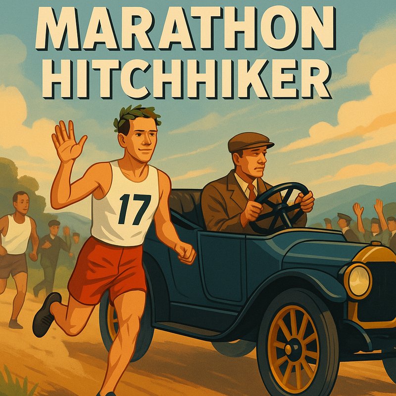The 1904 Marathon 'Hitchhiker'