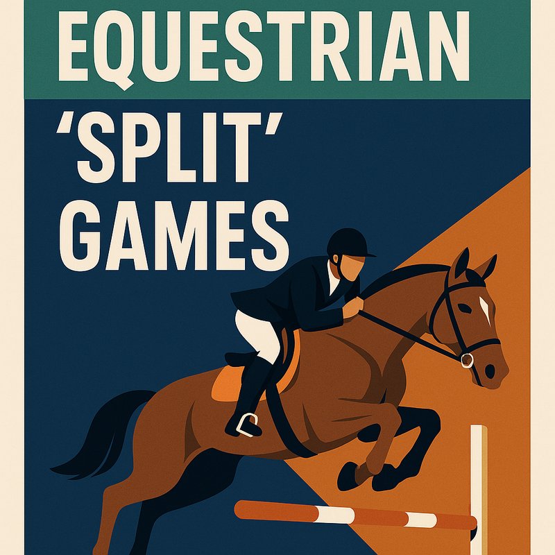 The 1956 Equestrian 'Split' Games