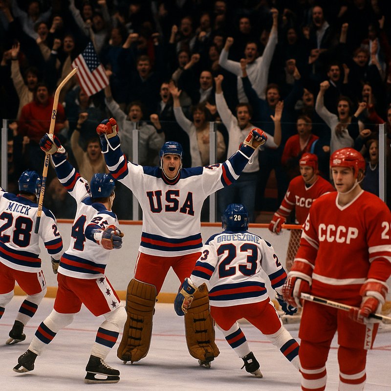 The 1980 'Miracle on Ice'