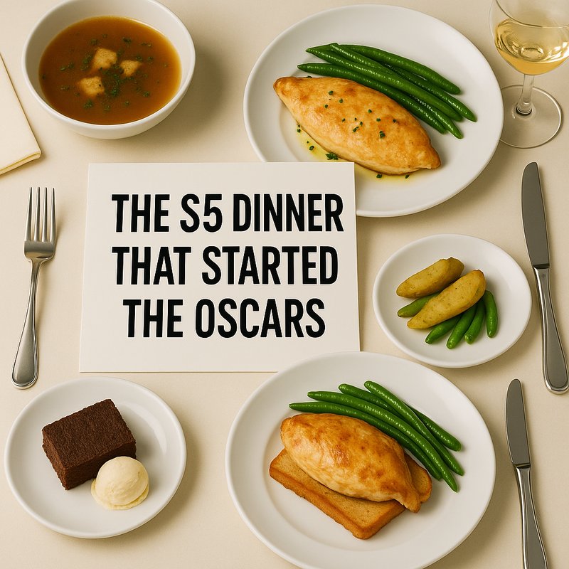 The $5 Dinner That Started the Oscars