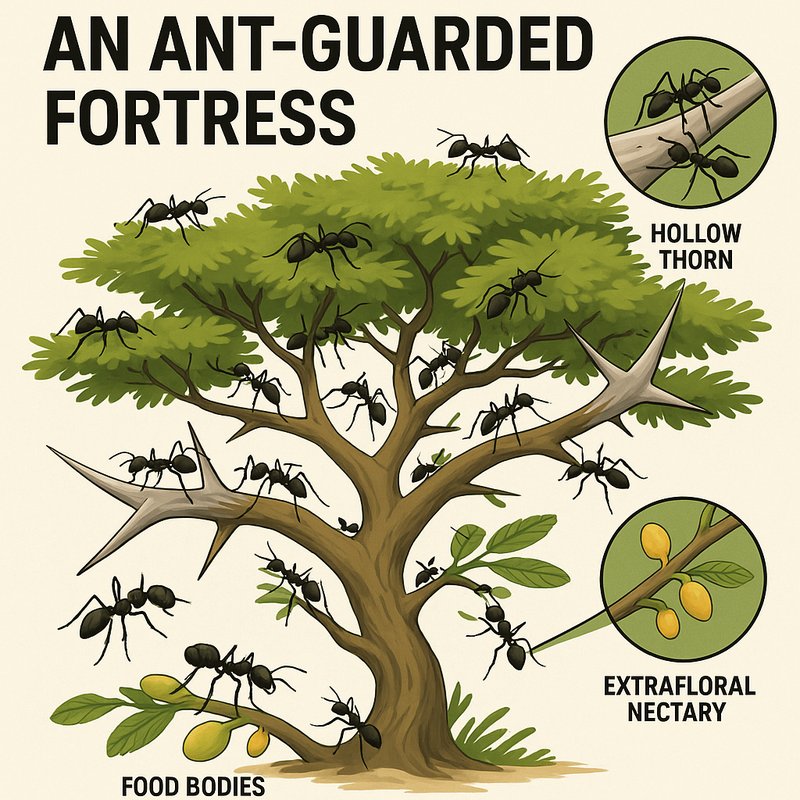 The Acacia Tree: An Ant-Guarded Fortress