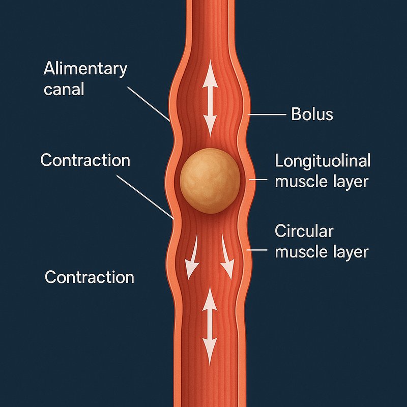 The Alimentary Canal: Peristalsis