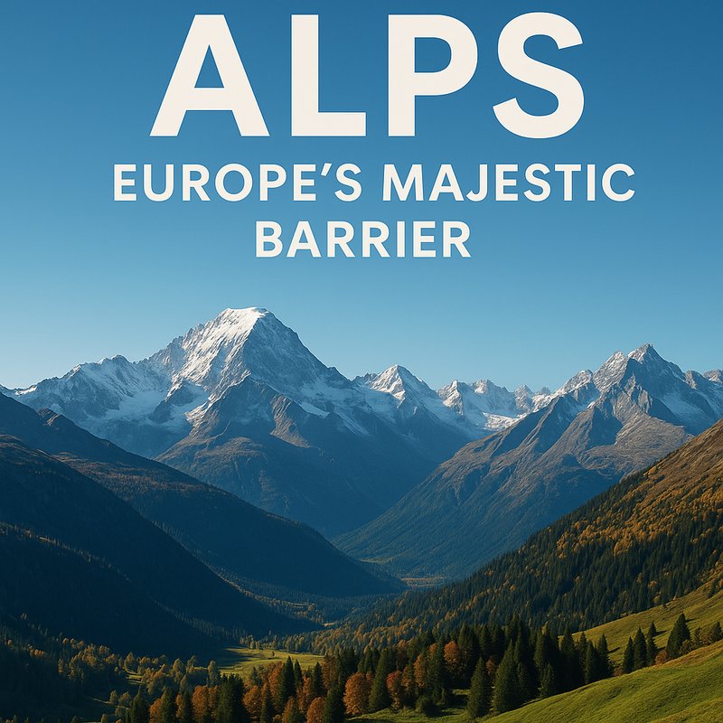 The Alps: Europe’s Majestic Barrier