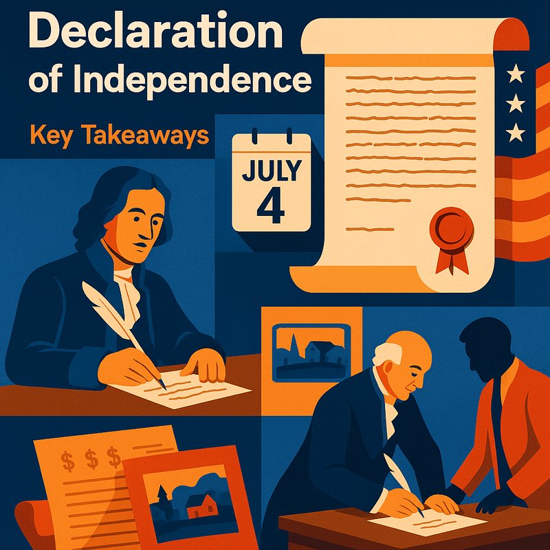 The American Declaration of Independence