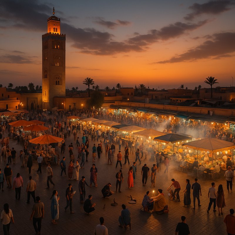 The Ancient Hub: Djemaa el-Fna