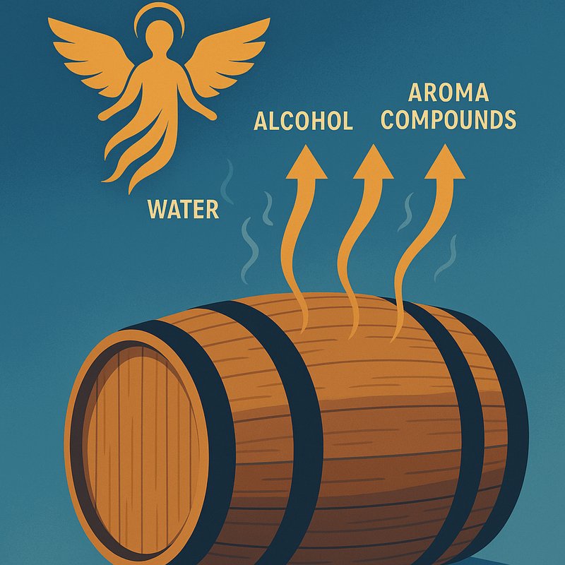 The 'Angel's Share' in Distillation