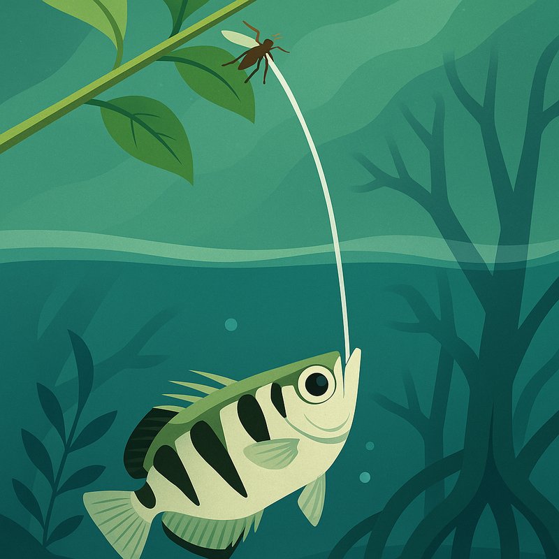 The Archerfish: Underwater Marksman