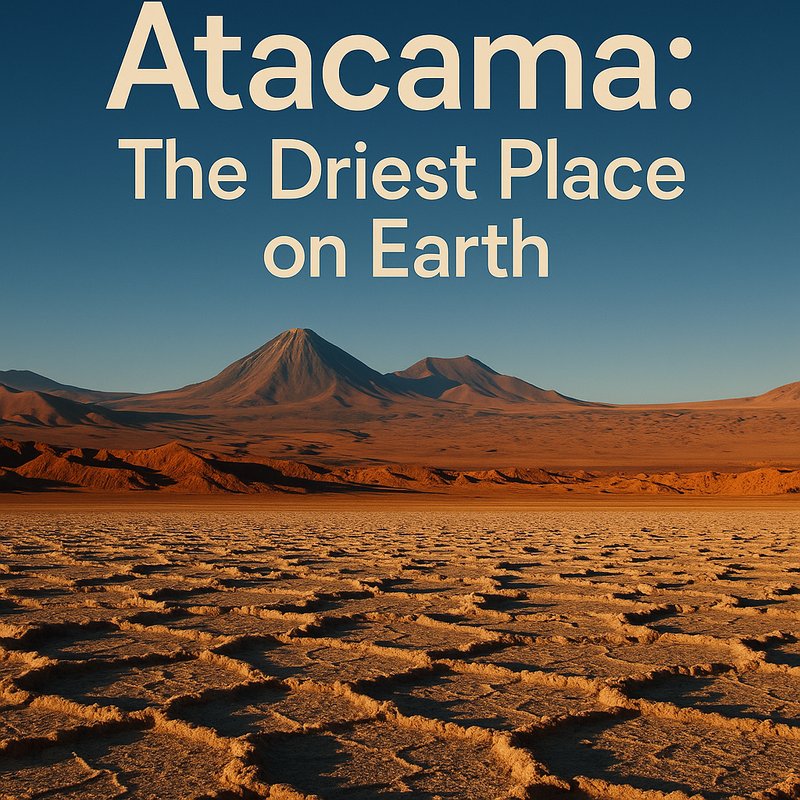 The Atacama: The Driest Place on Earth