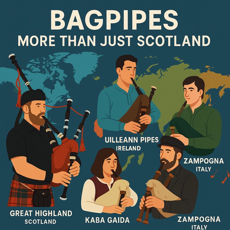 The Bagpipes: More Than Just Scotland