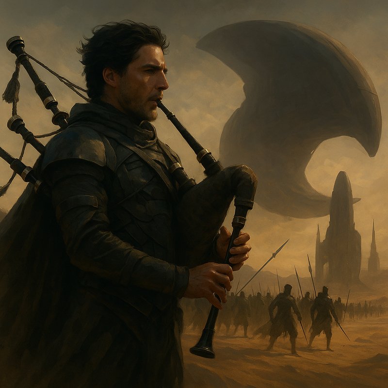 The Bagpipes of 'Dune' (2021)