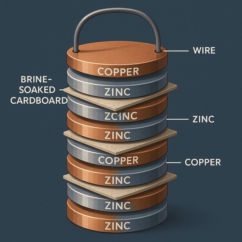 The Battery (Voltaic Pile)